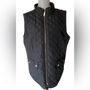 Jones New York JNY Women’s Black NWT Quilted Puffer Vest Lightweight XXL